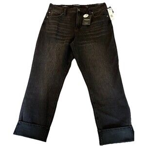 NWT Liverpool Freecross Denim Marley Girlfriend Cuffed Jeans SIZE 14 LM5602RQ